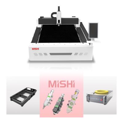 China Cheap China 1000w 2000w 3000w Carbon Steel Metal CNC Machine Water Cooled Fiber Laser Cutting Machinery for sale