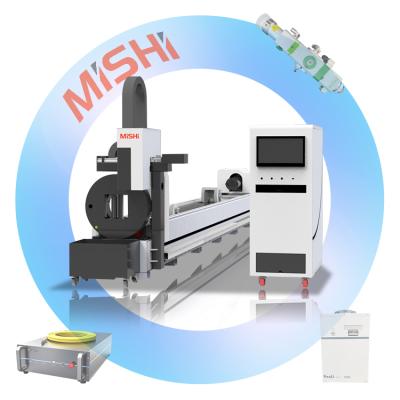 China Laser REDUCING hot sale fiber laser tube laser pipe cutting machine MST6020 cnc pipe laser cutting machine price for sale