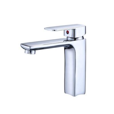 China Other Best Selling Modern Single Hole Cold And Hot Water Faucet Bathroom Sink Faucet for sale