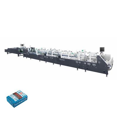 China Food Wenzhou Cardboard Paper Boxes Folding Gluing Machine for sale