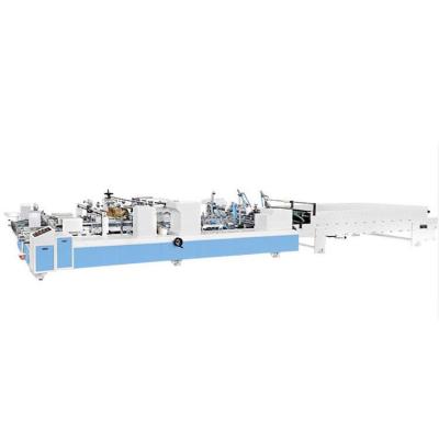 China Other Full Automatic 4 / 6 Corner Box Flexo File Gluer for sale