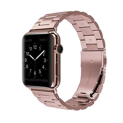 China Wrist Style For Apple Watch Strap 38mm 42mm Replacement Stainless Steel For Apple Watch Band 1 2 3 for sale