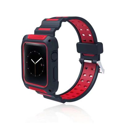 China Wrist Style Strap for Apple Watch, Armor Silicone Watch Band for Apple Watch Band for sale