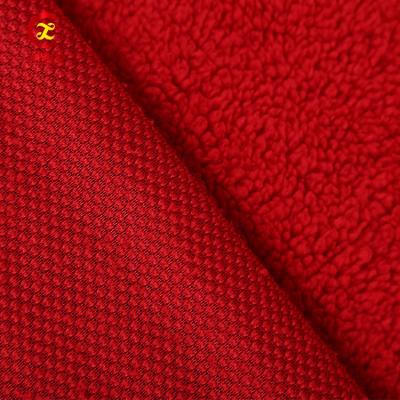 China Wholesale Anti Shu Pill Velveteen 300d Polyester Sherpa Fleece Hometextile Fabric for sale