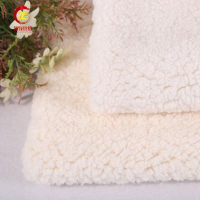 China Eco-friendly fleece textile factory 300 denier polyester felt fabric berber fleece fabric for sale