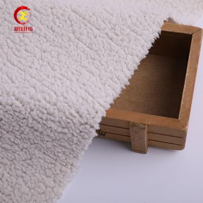 China China Eco - Friendly Textile Bulk 100 Weft Poly Knit Fleece Fabric For Garment for sale