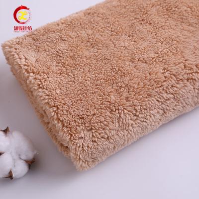 China Factory Supplier China Fleece Fabric Stock Anti Pill Textile Stocks Upholstery Fabric Velvet for sale