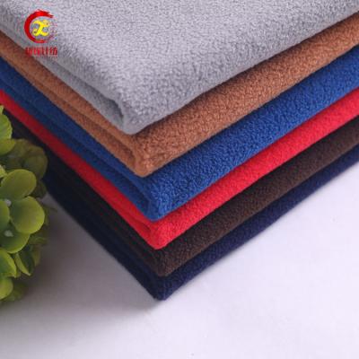 China China Supplier Eco - Friendly Brush Fleece Fabric Two Side Double Sided Knit 280 Gsm Fleece Fabric for sale