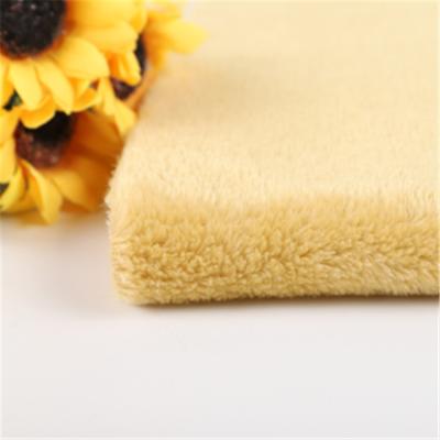 China Double Faced Double Side High Quality Flannel Fleece Material For Throw Blanket for sale