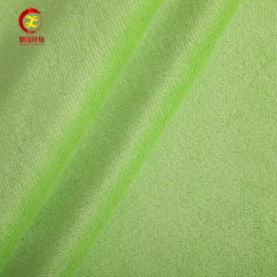 China Anti Pill Hot Sale 1.5mm Pile Technology Super Soft Fleece Fabric For Blanket for sale