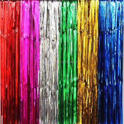 China Party Curtain Tassel Fringe 1x2M /3.2x6.5ft Curtain Tassel Fringe Photo Backdrops Party and Party Supplies Decoration for sale