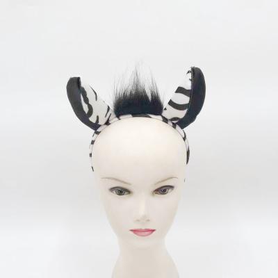 China Halloween Ears Headband Cartoon Hair Accessories Animal Hair Circle for sale