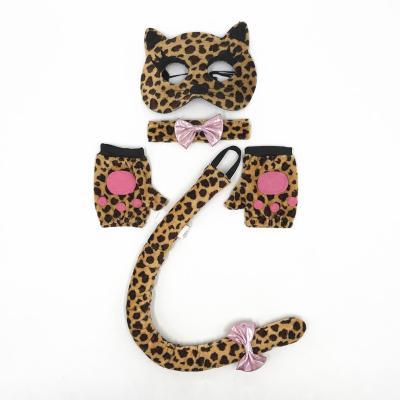 China Festival and Party Leopard Costume Kits with Tail for sale