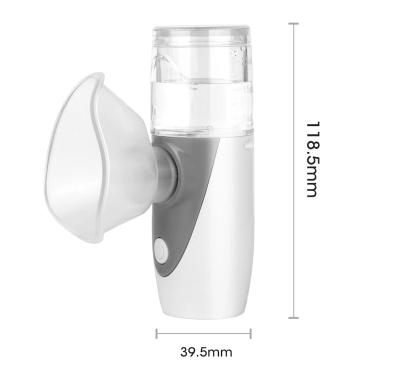 China Comfortable Portable Rechargeable Ultrasonic Inhaler Mesh Nebulizer for sale