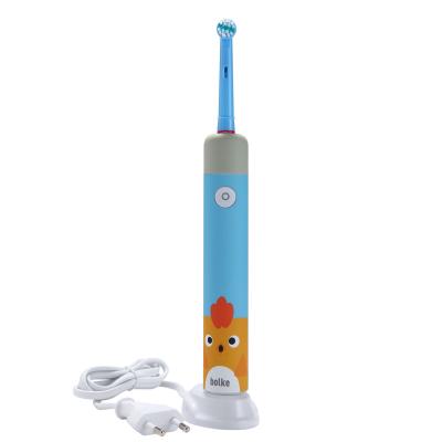 China Charging Baby Smart Toothbrush Waterproof Soft Bristle Children's Electric Toothbrush For 3-12 Ages for sale