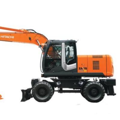 China Lots of used Hitachi 130W wheel excavators for sale, as well as Doosan 150, Komatsu 150, Hitachi 160 and other 0.6 wheel excavators for sale