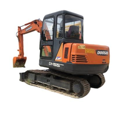 China Used Doosan 55-V 5 Ton Crawler Excavator Official Wholesale Price Excavator is a more affordable 0.18MÂ ³ for sale