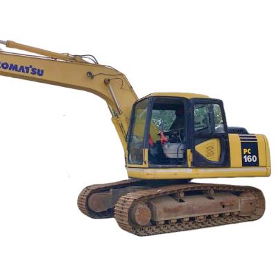 China Cheap Komatsu Japan 160-7 Used Excavator/Medium/16T/Backhoe/Crawler Used Excavator 0.65mÂ ³ for sale