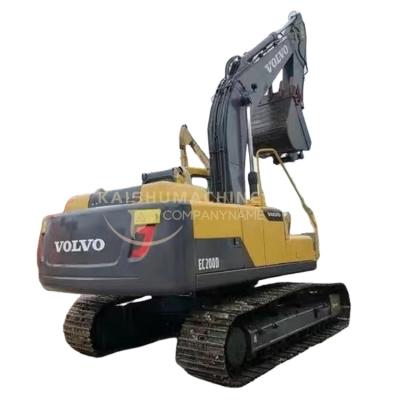 China Wholesale new large used excavators from Volvo 200DL, and Komatsu Carter 200 320/Hitachi 200 and other used excavators 1m² ³ for sale