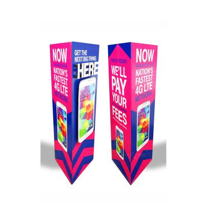 China Eco-friendly Display Standee Cardboard Counter Top Cosmetics Show Standee Cardboard Folding Standee Display for sale