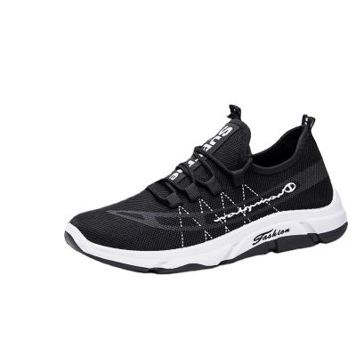 China Fashion Trend Men's Slip-On Shoe Light Weight Running Shoes Breathable Non-slip Comfortable Sneakers For Men for sale