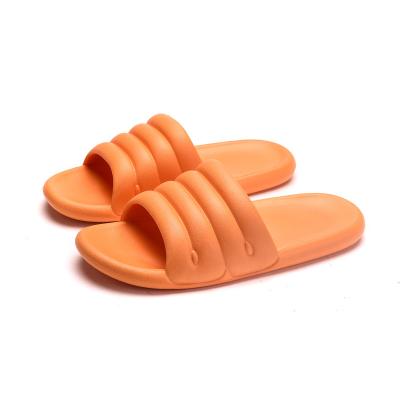 China CUSHIONING Slippers Women's Room Bathing Indoor Non-Slip EVA Male Soft Bottom Female Adult Slippers Household Slippers Wholesale for sale