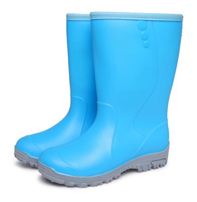 China China Factory Wholesale Cheap Winter Waterproof Medium Tube Plus Thick Velvet Rain Boots Women Rain Boots Ladies Waterproof Overshoes for sale