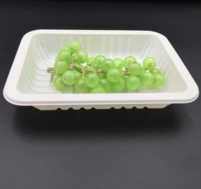 China Eco Friendly 100% Disposable Bioplastic Cornstarch Disposable Dish for sale