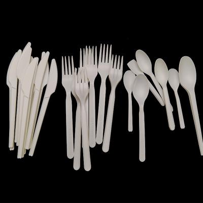 China PLA 100% Disposable Biodegradable Compostable Cutlery for sale