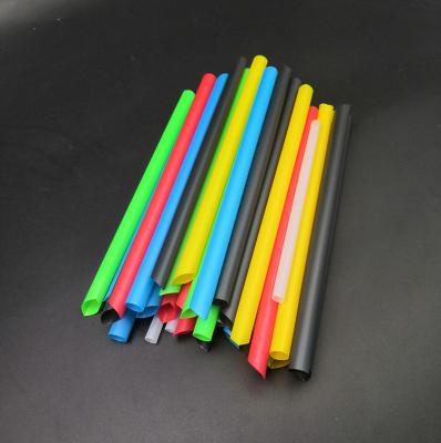 China Disposable Disposable Custom Colored Eco Friendly Biodegradable PLA Beverage Juice Kids Drinking Plastic Straw for sale