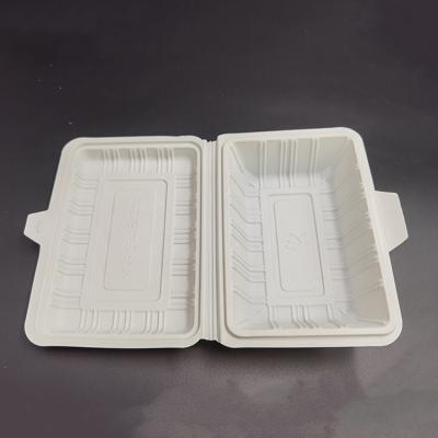 China Disposable take out biodegradable takeaway container box for sale