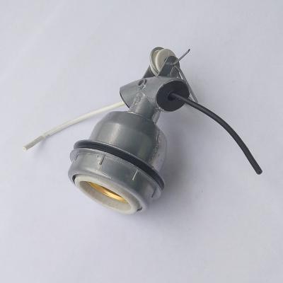 China E27 E40 E27 Die Casting Lamp Bulb Holder Aluminum Waterproof Outdoor Socket Holder Hanging Lamp Bulb Socket for sale