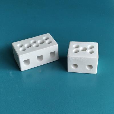 China 3 Way Ceramic Terminal Block Porcelain Ceramic Connector Ceramic Connecting for sale