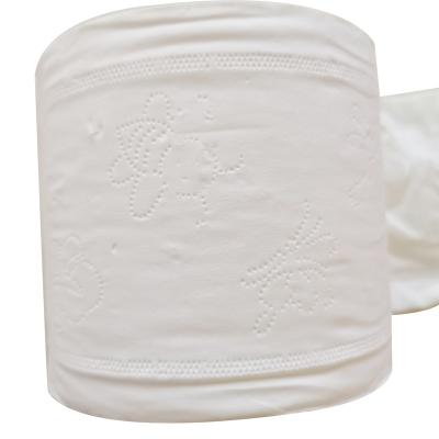 China Washing Room Hot Sale 5-ply Ultra Thicker Soft Bee Embossed Papel Higienico Toilet Paper for sale