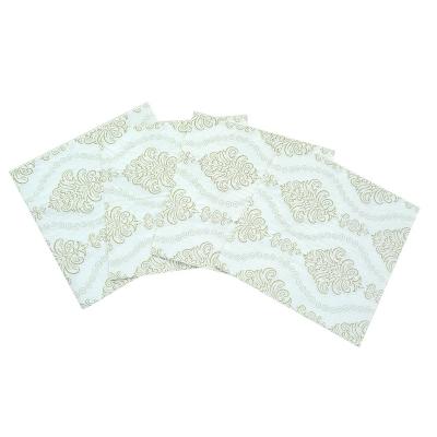 China Printed Factory Direct Shabby Chic Colored Napkin Paper for Wedding Dinner Tea Party Shower for sale