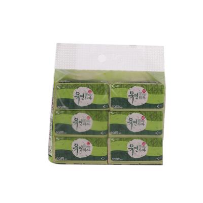 China Soft-pack Tissue OEM Natural Color Soft Absorbent Biodegradable Customized Tissues Paper Soft Pack for sale