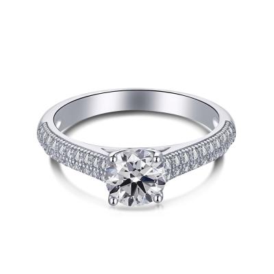 China Dylam CLASSIC 2020 best deals beautiful engagement rings on popular silver pinkish ring for her couples marrying them cheap sterling promise for sale