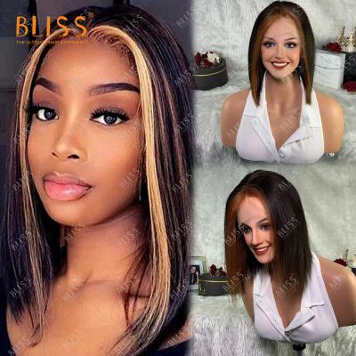 China Free Shipping Bob Bliss DE Wigs Hair Short Bob Lace Front Wigs Ship From DE Warehouse for sale