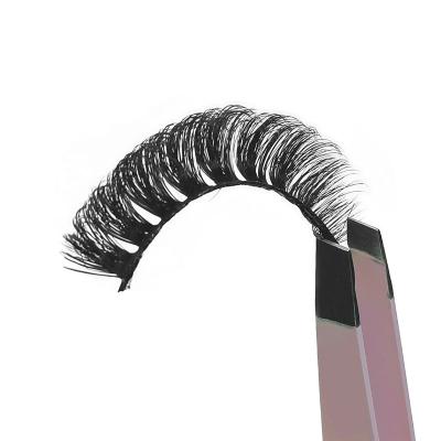 China TL 0.05 d faux mink cashmere loop eyelash d Russian super loop tape Russian silk lashes for sale