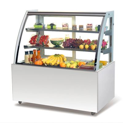 China Single-Temperature Countertop Display Refrigerators Cakes Commercial Cooling Showcase Showcase Bakery Cabinet Te koop