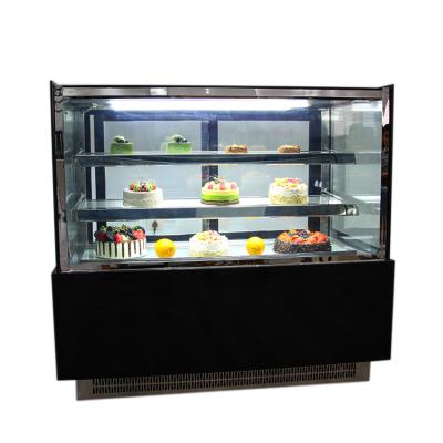 China China Manufacturer Aiber Single-temperature Normal Cake Showcase Glass Commercial Cake Showcase Freezer for sale