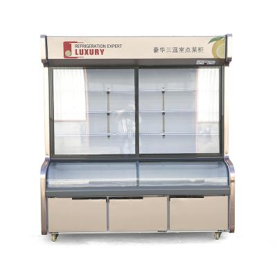 中国 Commercial Single-temperature Display Freezers For A La Carte Rack And Order Rack 販売のため