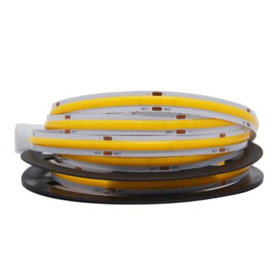 China Hotel 12V 24V 5mm 8mm 10mm 11W RGB RGBW IP20 IP65 IP68 TV High Quality Flexible Ambient COB LED Strip Light for Decorations for sale