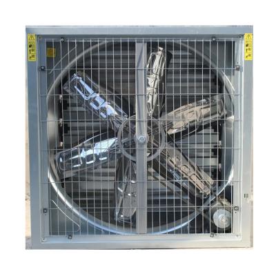 China High Level Heavy Industrial Equipment Greenhouse Poultry Negative Pressure Exhaust Hammer Fan for sale