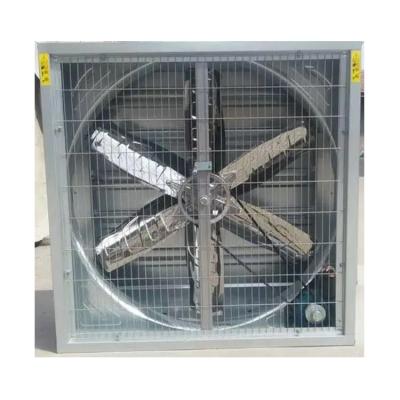 China Deluxe Industrial Equipment Poultry Farm Greenhouse Weight Coil Unit Exhaust Hammer Fan for Heating and Cooling for sale