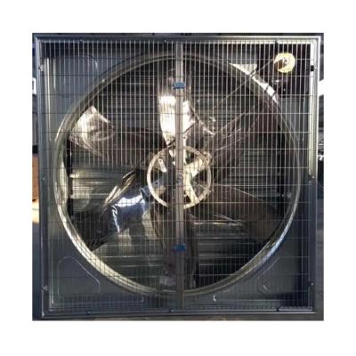 China Hot Selling Wall Mounted Type Industrial Equipment Greenhouse Poultry Farm Hammer Exhaust Fan for sale