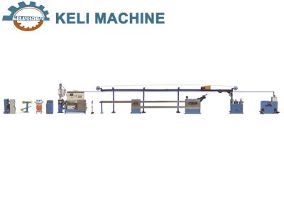 Chine fil du câble φ30 faisant la ligne d'extrusion de machine pour le câble en plastique de fluor de téflon à vendre