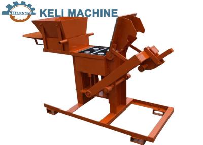 China KL2-40 Solid Manual Moudling Interlocking Brick Making Machine en venta