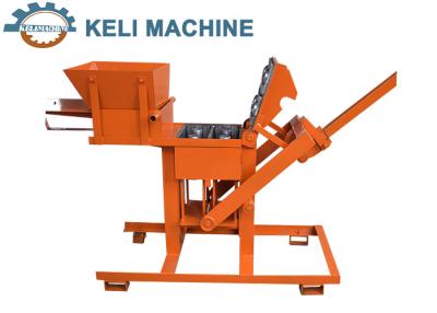 China KL2-40 Hand Make Manual Moudling Concrete Block Making Machine en venta