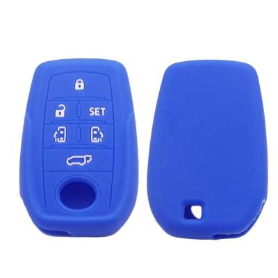 China Protect Car Key Novelty Silicone Car Key Case Colorful New Signal For Toyota Alphard for sale